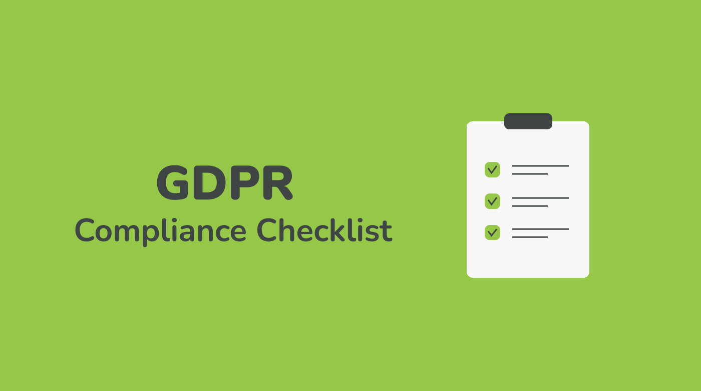 GDPR Compliance Checklist