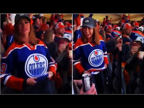 oilers fan flash not censored