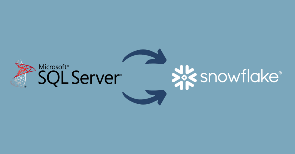 SQL Server to Snowflake