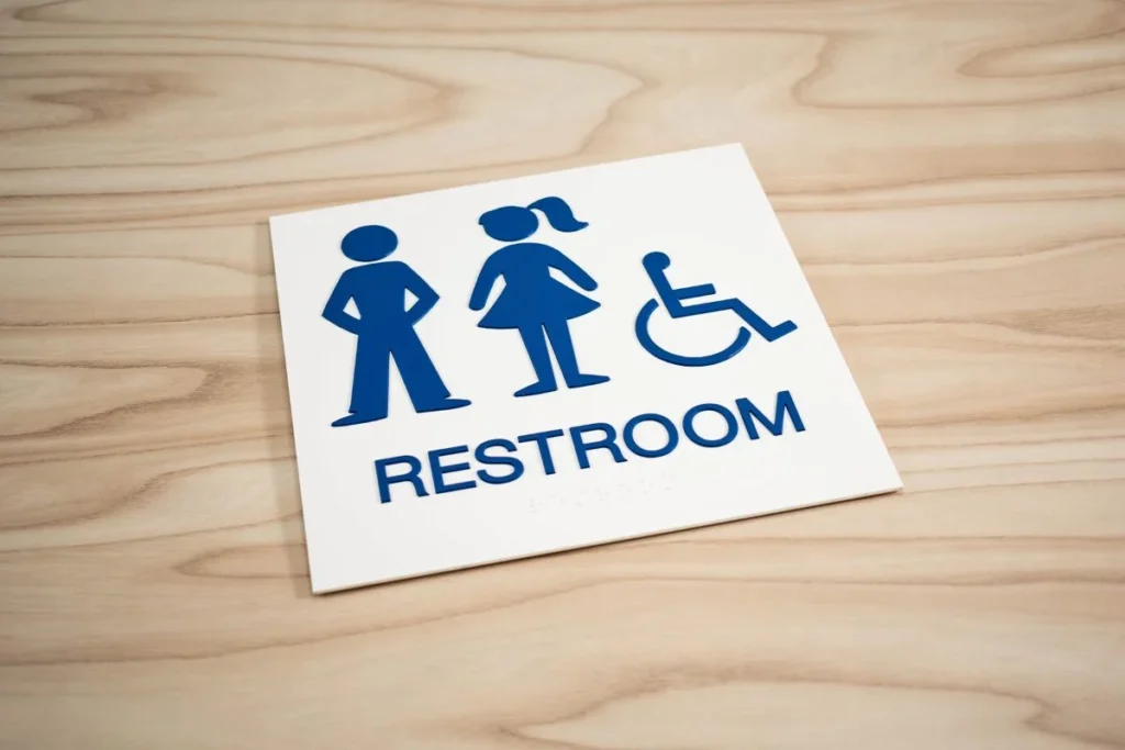 Restroom Signage